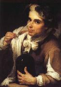 Bartolome Esteban Murillo Juvenile drinking oil painting